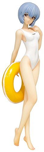 Beach Queens Evangelion 1/10 Scale Pre-Painted Figure: Ayanami Rei Comic Ver. image 1