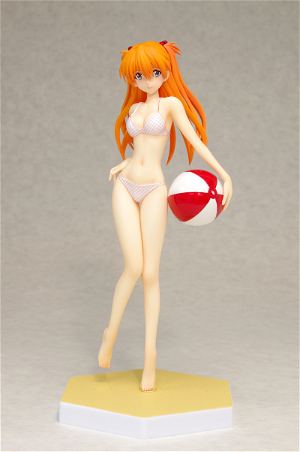 Beach Queens Evangelion 1/10 Scale Pre-Painted Figure: Soryu Asuka Langley Comic Ver.