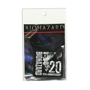 Biohazard 20th Anniversary Embroidery Patch_