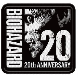 Biohazard 20th Anniversary Embroidery Patch_