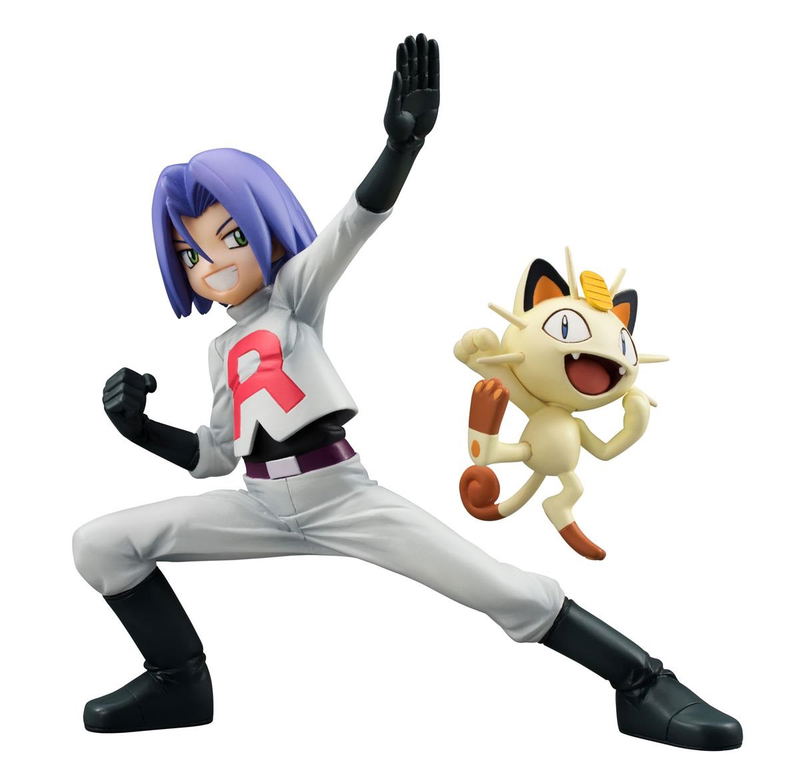 G.E.M. Series Pocket Monsters Pre-Painted Figure: James & Meowth (Re-run) image 1