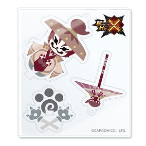 Monster Hunter X Acrylic Mascot Collection (Set of 10 pieces)_