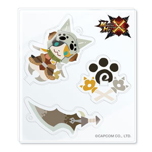 Monster Hunter X Acrylic Mascot Collection (Set of 10 pieces)_