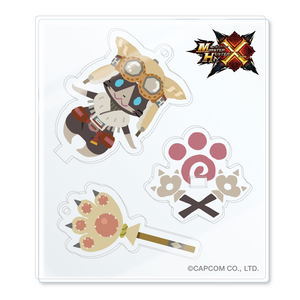 Monster Hunter X Acrylic Mascot Collection (Set of 10 pieces)_