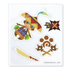 Monster Hunter X Acrylic Mascot Collection (Set of 10 pieces)_