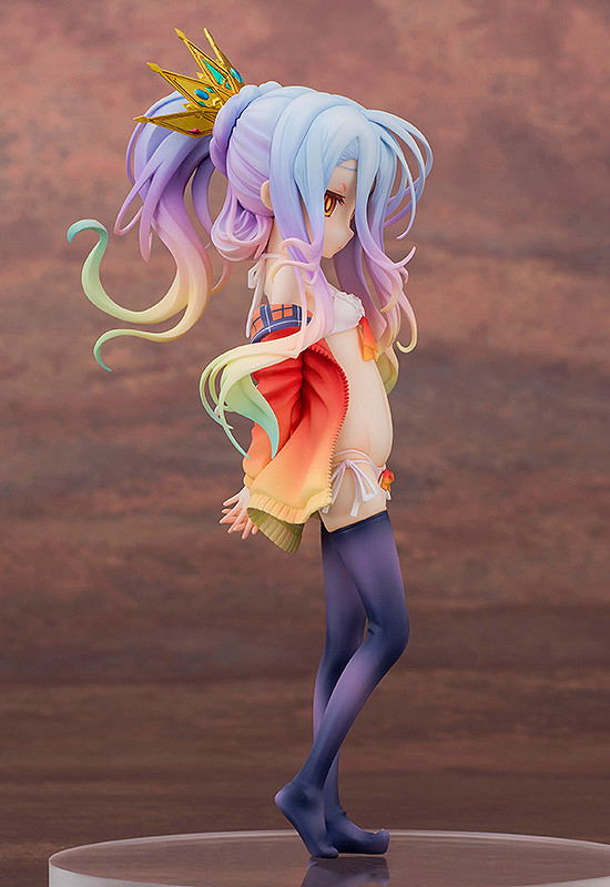 No Game No Life 1/7 Scale Pre-Painted Figure: Shiro Swimsuit Style image 3