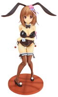 Ro-Kyu-Bu! SS 1/7 Scale Pre-Painted Figure: Kashii Airi -Black Rabbit Ver.- thumbnail 1