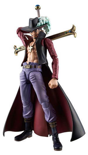 Variable Action Heroes One Piece Pre-Painted Action Figure: Dracule Mihawk_