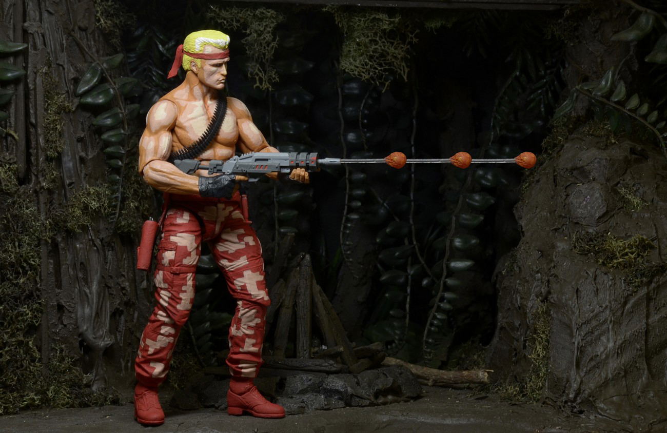 Contra 7 inch Action Figure: Bill Rizer & Lance Bean 2PK Video