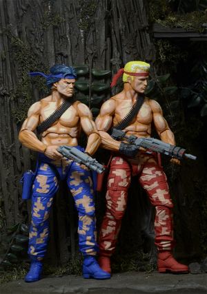Contra 7 inch Action Figure: Bill Rizer & Lance Bean 2PK Video Game Appearance