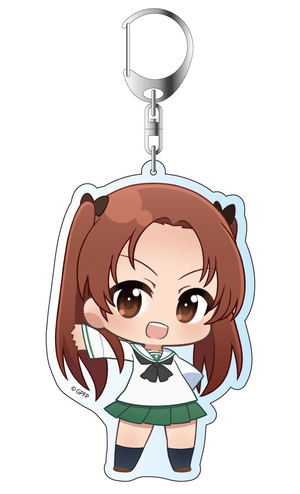 GIRLS und PANZER der Film Puni Chara Deka Keychain: Kadotani An_