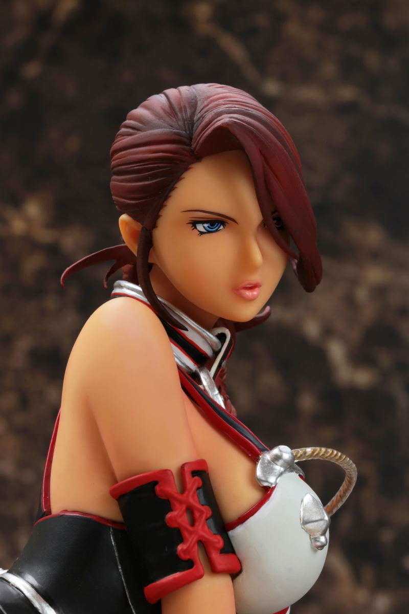 Queen's Blade Rebellion 1/4.5 Scale Pre-Painted PVC Figure: Branwen Shining Black Ver. image 8