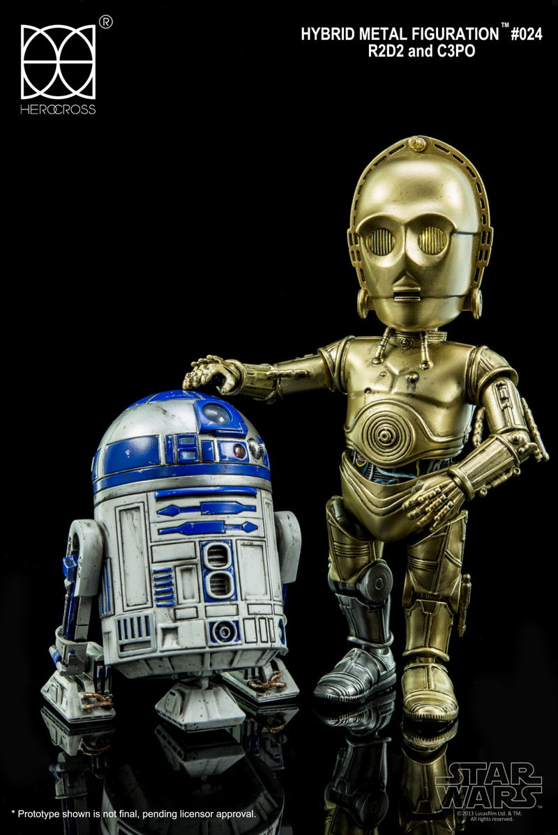 Star Wars Hybrid Metal Figuration: R2-D2 and C-3PO image 2