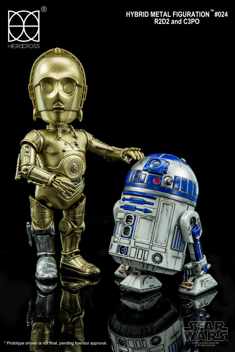 Star Wars Hybrid Metal Figuration: R2-D2 and C-3PO image 3