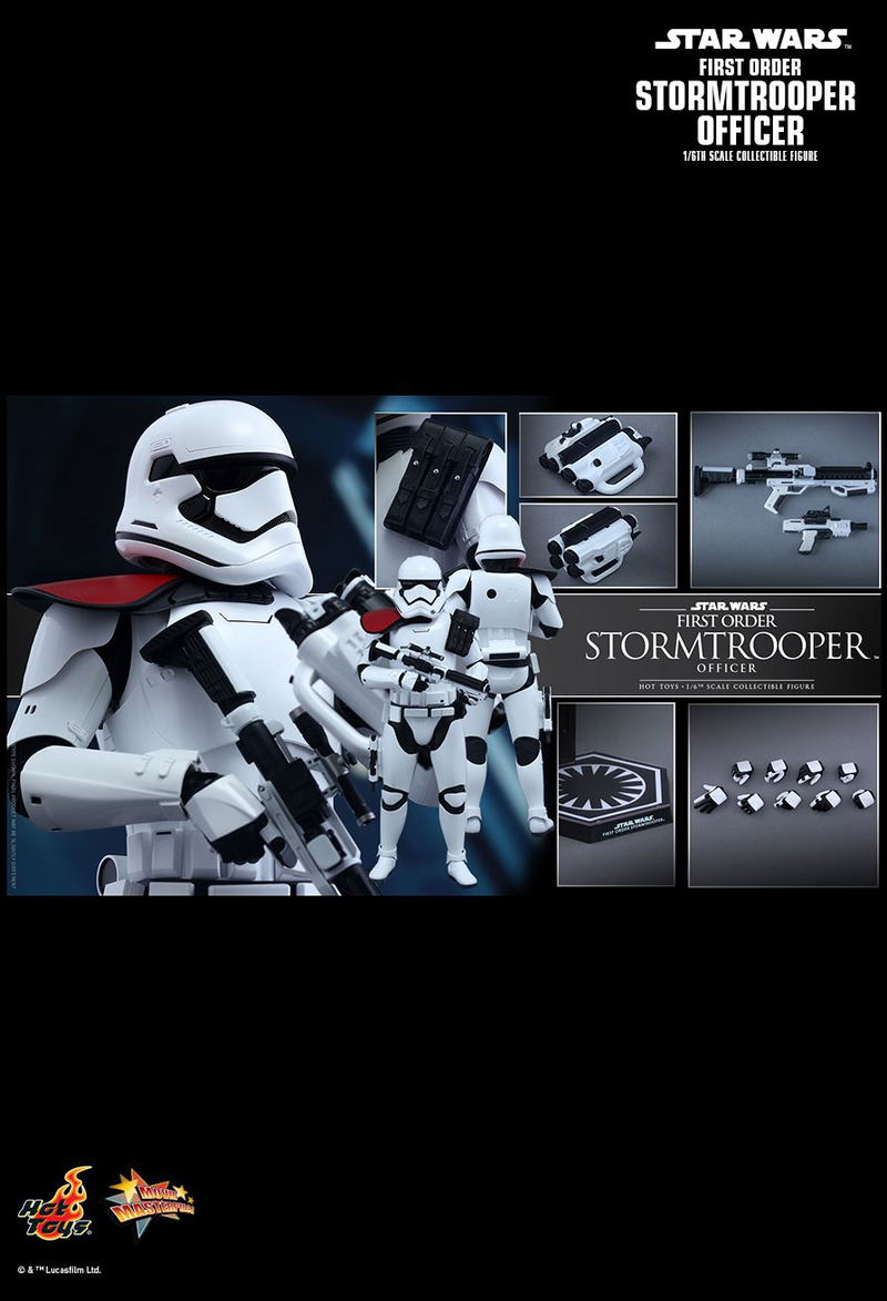 Star Wars The Force Awakens 1/6 Scale Collectible Figure: First Order Stormtrooper Officer image 11