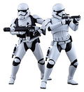Star Wars The Force Awakens 1/6 Scale Collectible Figure: First Order Stormtrooper Officer and First Order Stormtrooper thumbnail 1