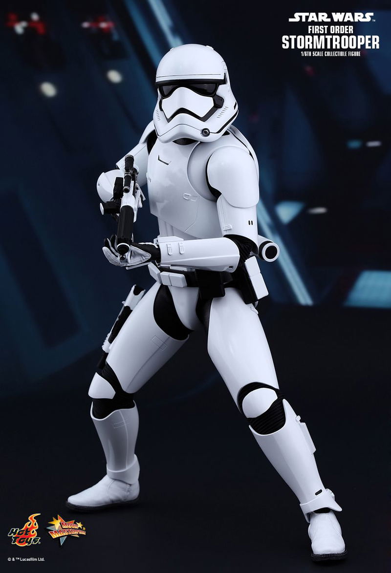 Star Wars The Force Awakens 1/6 Scale Collectible Figure: First Order Stormtrooper Officer and First Order Stormtrooper image 9