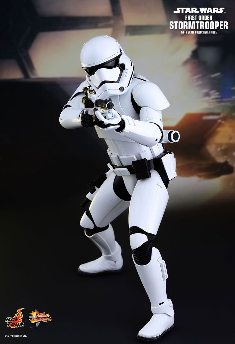 Star Wars The Force Awakens 1/6 Scale Collectible Figure: First Order Stormtrooper Officer and First Order Stormtrooper image 10