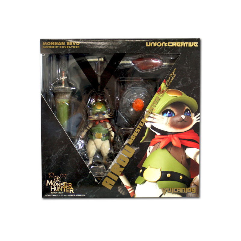 Vulcanlog 005 Monster Hunter: Monhan Revo Otomo Airou Brave Neko Series image 14