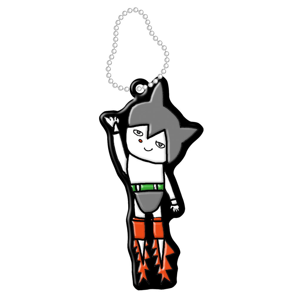 Astro Boy Rubber Mascot Keychain (Set of 12 pieces)