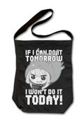 Himouto! Umaru-chan Shoulder Tote Bag Black: I Won't Do It Today! (Re-run) thumbnail 1