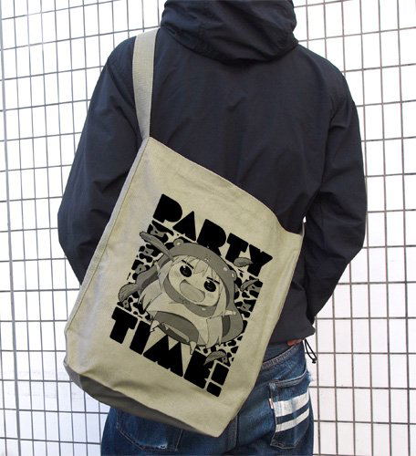 Himouto! Umaru-chan Shoulder Tote Bag Sand Khaki: Party Time! (Re-run) image 2