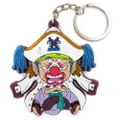 One Piece Tsumamare Keychain: Buggy thumbnail 1