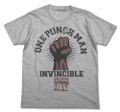 One Punch Man T-shirt Heather Gray: One Punch Man College (L Size) thumbnail 1