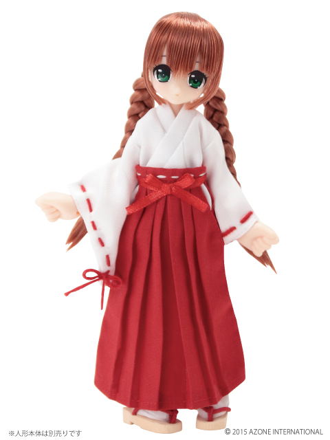 Picconeemo 1 2 Scale Costume Miko Clothes Set White X Red Picconeemo 1 2 Scale Costume Miko Clothes Set White X Red