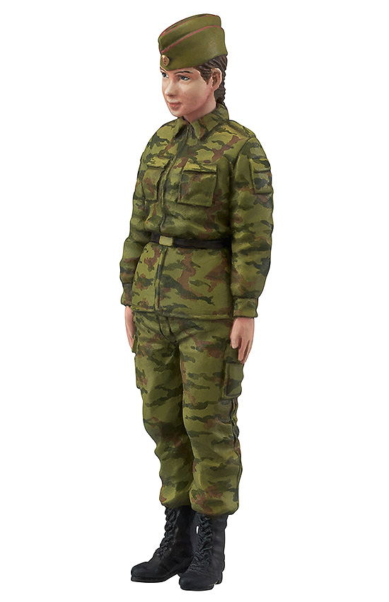 PLAMAX 35-01 1/35 Scale Plastic Model Kit: Modern Russia Tank Crew Set (Re-run) image 5