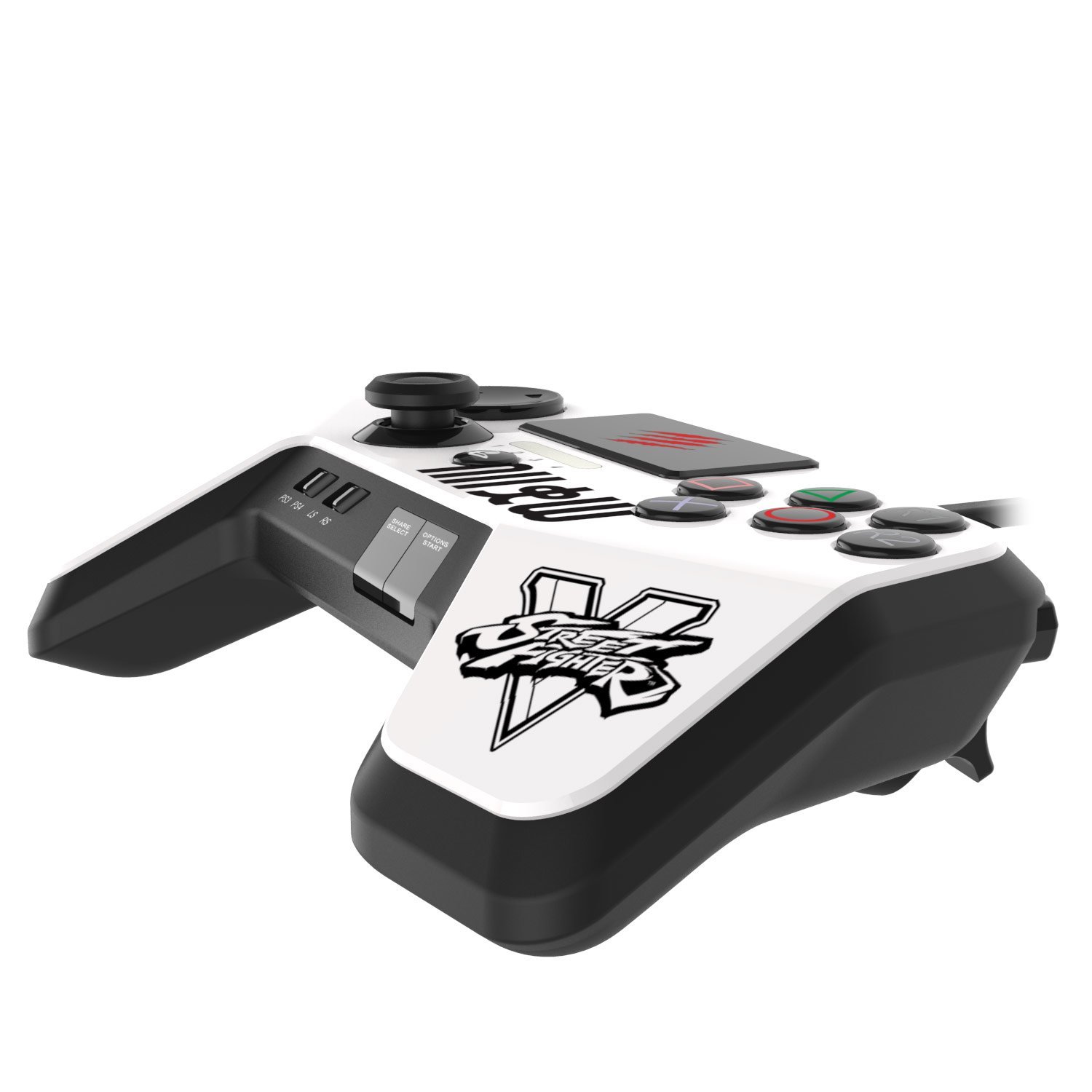 Manette Mad Catz Fightpad PRO V2 édition Street Fighter V Ken - Pour PlayStation - Occasion