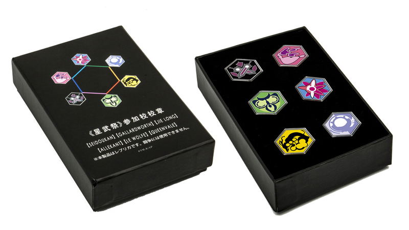 The Asterisk War: Festa Participating School Badge Pins Set image 2
