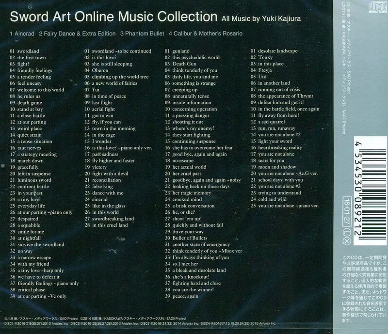 Sword Art Online Music Collection image 2