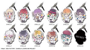 Diabolik Lovers More,Blood Trading Acrylic Earphone Jack Accessory (Set of 12 pieces)_