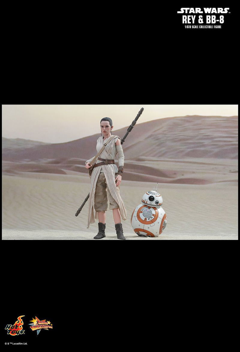 Star Wars The Force Awakens 1/6 Scale Collectible Set: Rey and BB-8 image 16