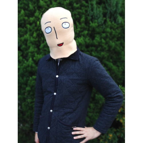 One Punch Man Knit Hat: Saitama image 6