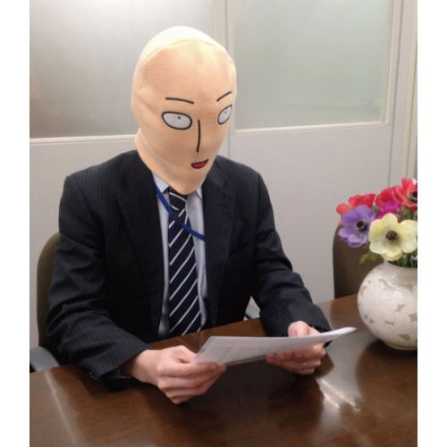 One Punch Man Knit Hat: Saitama image 7