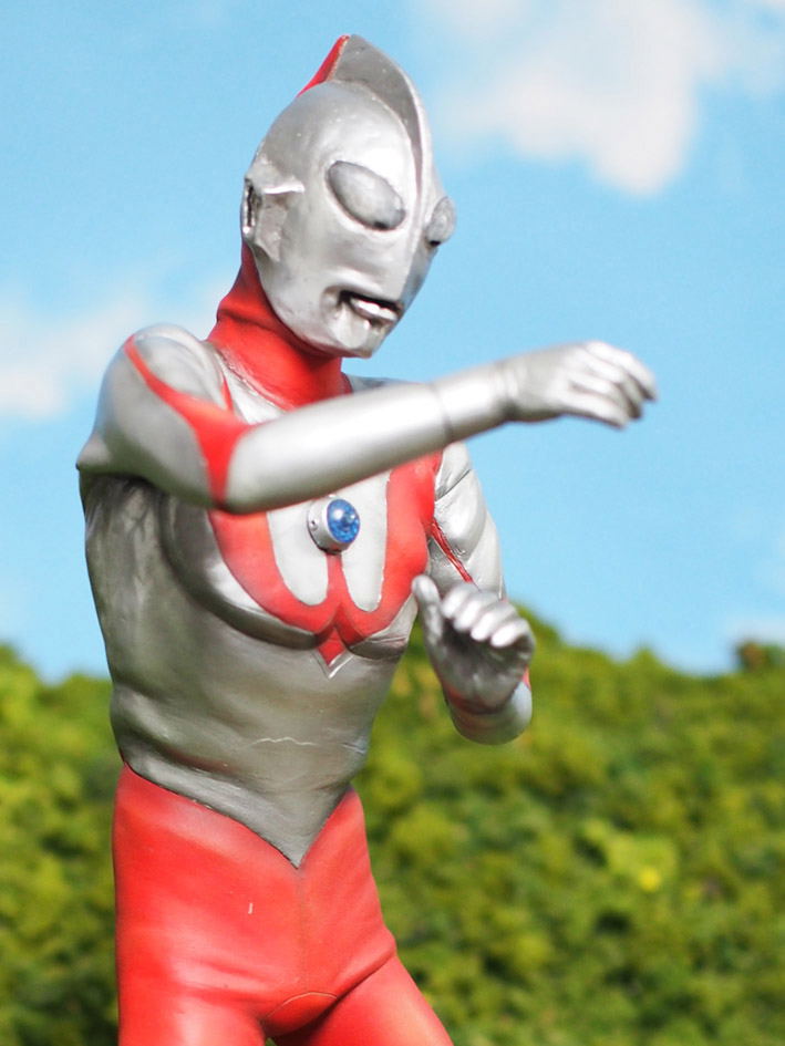 Tokusatsu Series Vol. 64 Third Episode Katokutai Shutsugeki Seyo 1/6 Scale Figure: Ultraman A Type image 4