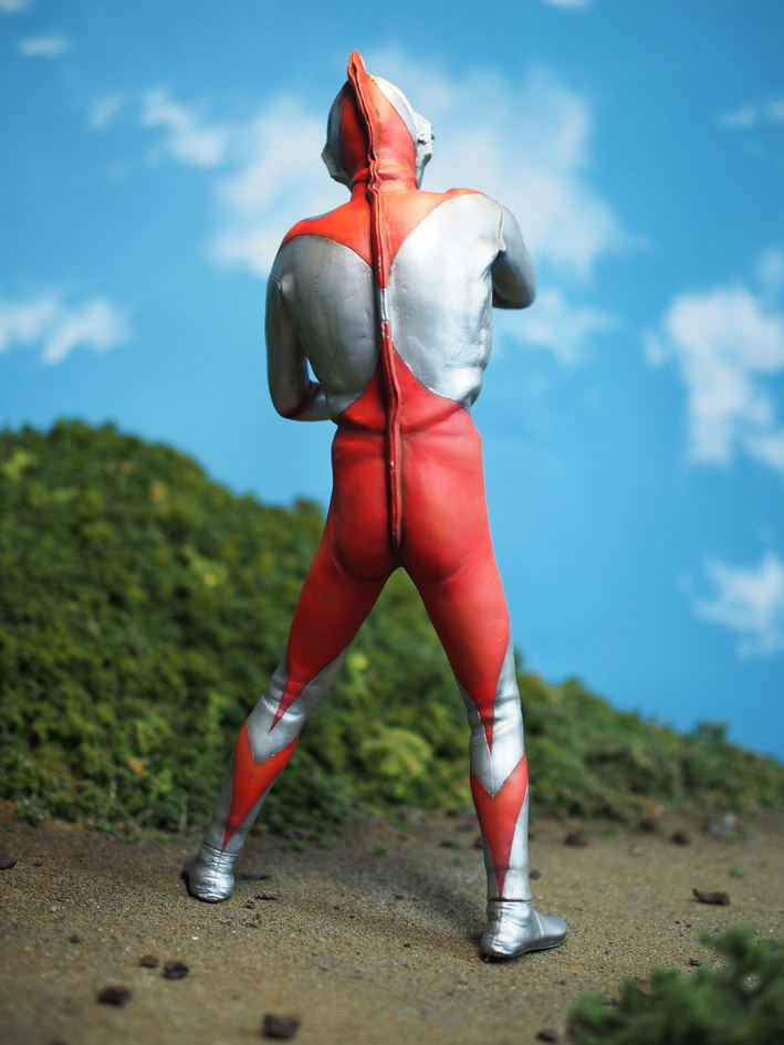 Tokusatsu Series Vol. 64 Third Episode Katokutai Shutsugeki Seyo 1/6 Scale Figure: Ultraman A Type image 5