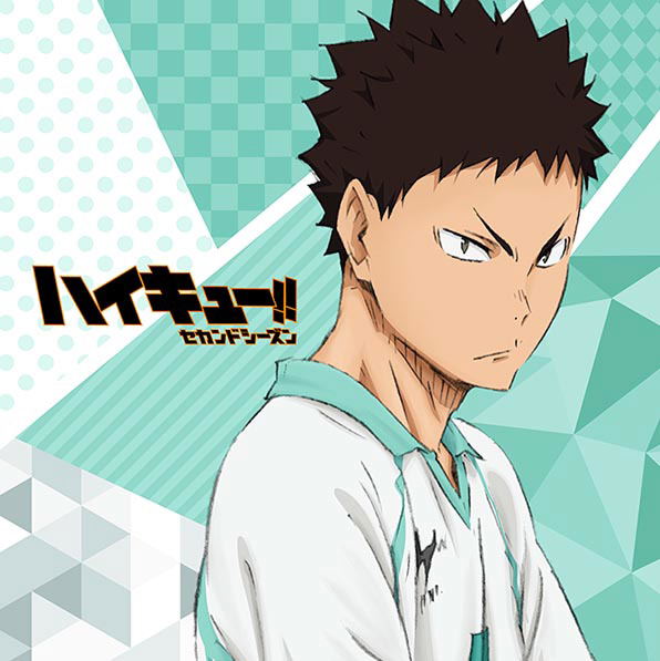 Haikyu!! Second Season Mofu Mofu Mini Towel: Iwaizumi Hajime image 1