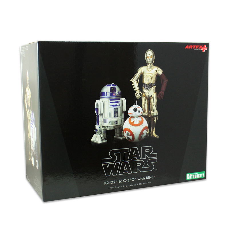 ARTFX+ Star Wars 1/10 Scale Pre-Painted Figure: C-3PO & R2-D2 & BB-8 image 18