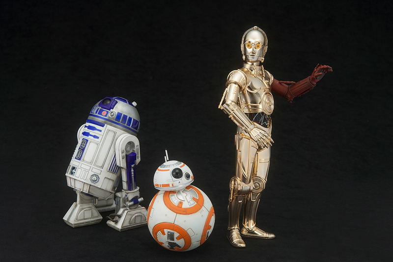 ARTFX+ Star Wars 1/10 Scale Pre-Painted Figure: C-3PO & R2-D2 & BB-8 image 3