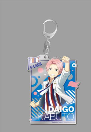 The Idolm@ster SideM Deka Acrylic Keychain: Kabuto Daigo_