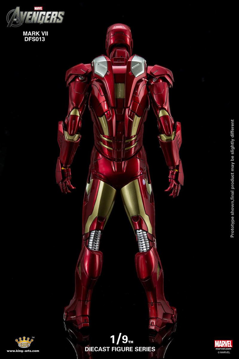 King Arts Avengers 1/9 Diecast Figure Series: Iron Man Mark VII image 15