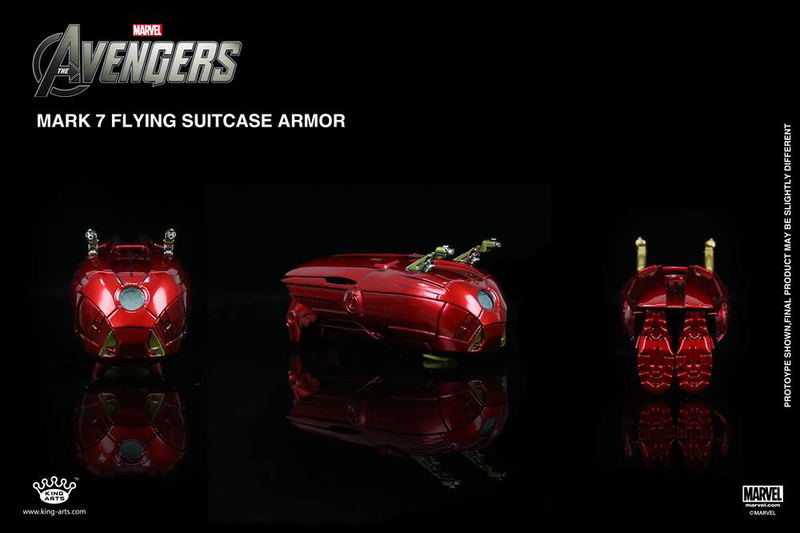 King Arts Avengers 1/9 Diecast Figure Series: Iron Man Mark VII image 17