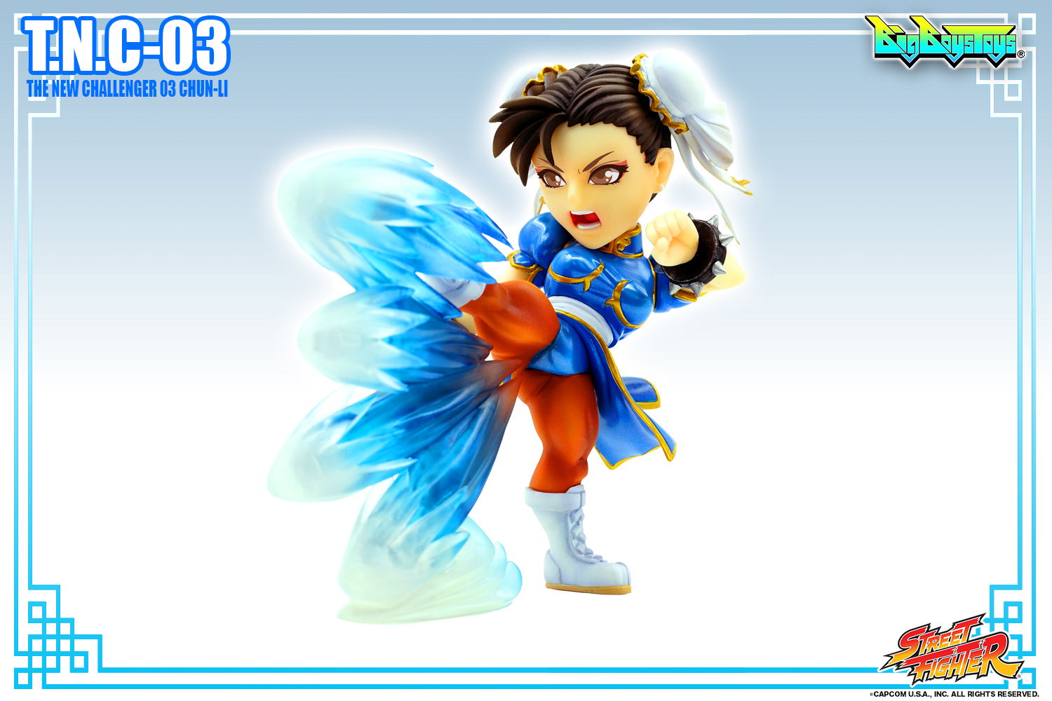 ストリートファイター チュンリー フィギュア T.N.C-03 Street Fighter T.N.C. 03: Chun-Li