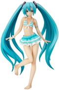 Vocaloid S-Style 1/12 Scale Pre-Painted Figure: Hatsune Miku Swimsuit Ver. thumbnail 1