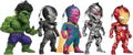 Avengers Age of Ultron Kids Nation Series 006: Earphone Jack Accessories (Set of 5 pieces) thumbnail 1