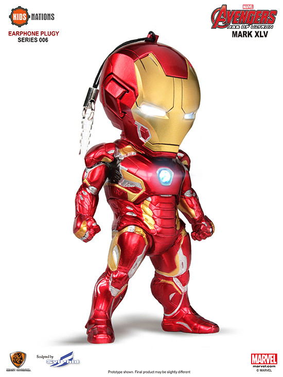 Avengers Age of Ultron Kids Nation Series 006: Earphone Jack Accessories (Set of 5 pieces) image 4