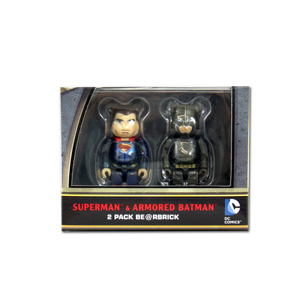 BE@RBRICK Batman vs. Superman Dawn of Justice: Superman & Armored